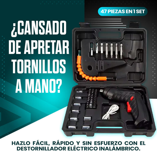 DESTORNILLADOR ELÉCTRICO INALÁMBRICO